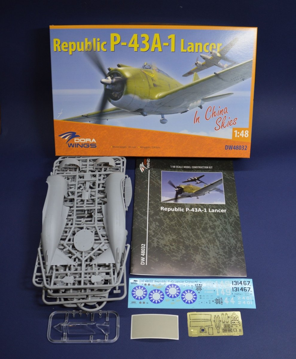 Dora Wings 48032 Republic P-43A-1 Lancer dans le ciel chinois 1/48 – image 2