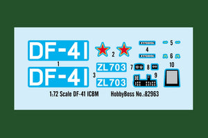 Hobby Boss 82963 DF-41 ICBM 1/72 – zdjęcie 3