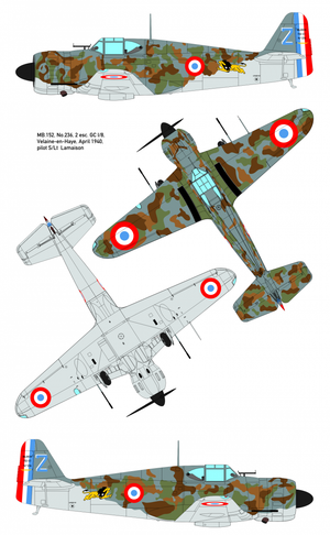 Dora Wings 48019 Bloch MB.152 1/48 – image 7