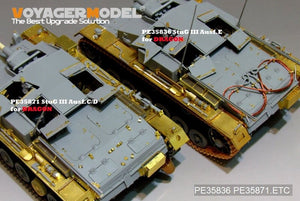 Voyager Model PE35871 WWII German StuG.III Ausf.C/D Basic for DRAGON 1/35 – immagine 6