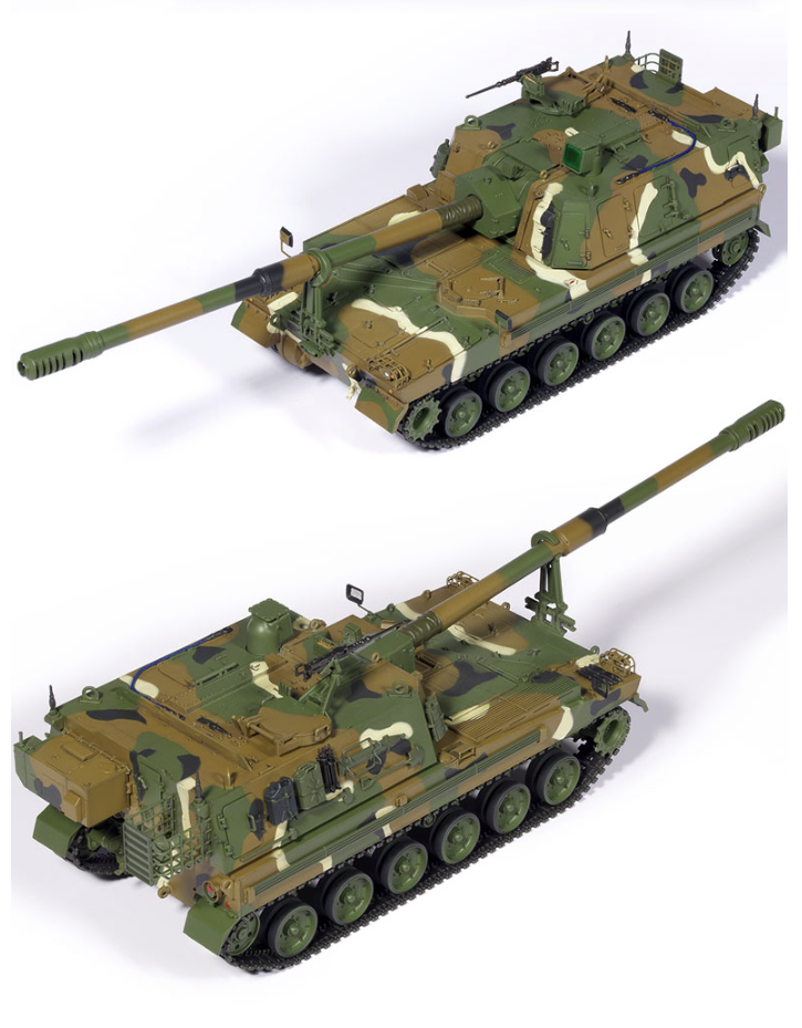 Academy 13561 ROK Army K9A1 155mm Self-Propelled Howitzer 1/35 – image 4