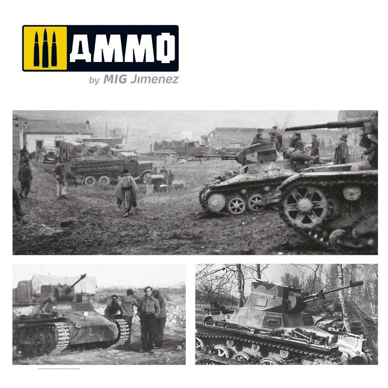 AMMO of Mig Jimenez 8506 Panzer I Breda, Spanish Civil War 1936 - 1939 1/35 – immagine 6