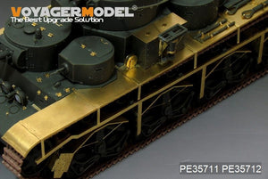 Voyager Model PE35712 WWII Russian T-35 Heavy Tank Fenders/Track Covers (For HobbyBoss 83841) 1/35 – immagine 3