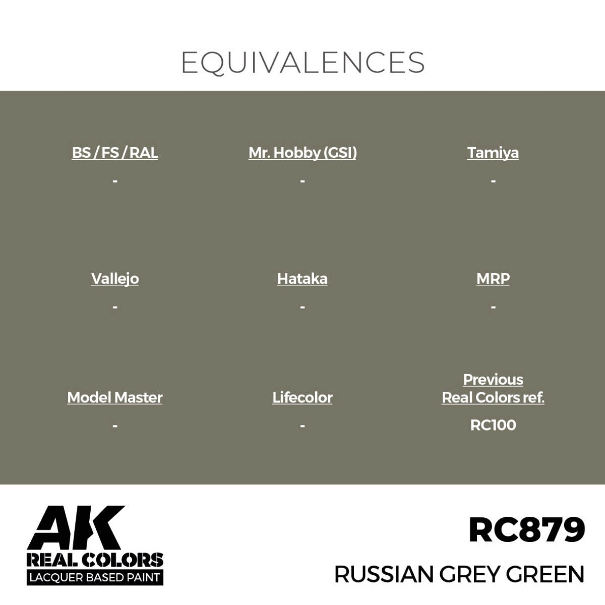 AK Interactive RC879 Russian Grey Green 17 ml – imagen 3