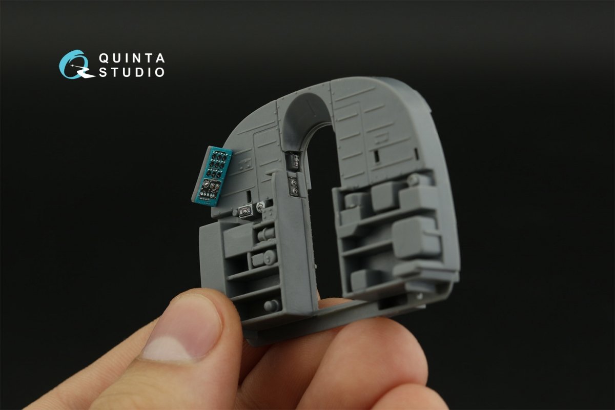 Quinta Studio QD48380 Mi-8MT 3D-Printed &amp;amp; coloured Interior on decal paper (AMK) 1/48 – immagine 9
