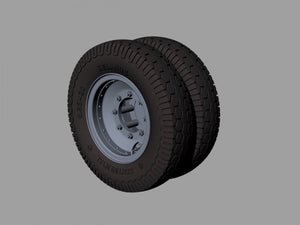 Panzer Art RE35-454 M-35 ADGZ-Daimler road wheels (Fulda) 1/35 – immagine 3
