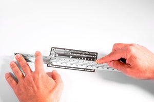 AK Interactive AK9049 METALLIC MULTI SCALE TRIANGULAR RULER – Bild 2