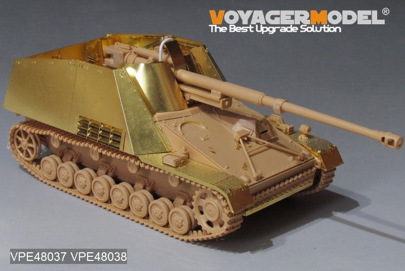 Maquette Voyager VPE48037 Sd.Kfz. 164 Nashorn allemand de la Seconde Guerre mondiale (modèle de base) pour Tamiya 32600 au 1/48 – image 10