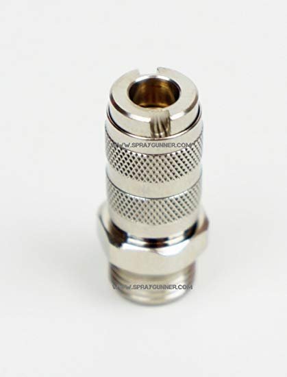 Raccord rapide Harder &amp; Steenbeck 104403, filetage 1/8", 2,7 mm