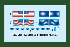 Hobby Boss 86513 USS Alaska CB-1 1/350 – immagine 3