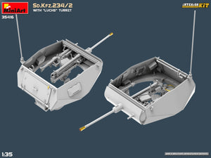 MiniArt 35416 Sd.Kfz.234/2 WITH LUCHS TURRET. INTERIOR KIT 1/35 – immagine 15