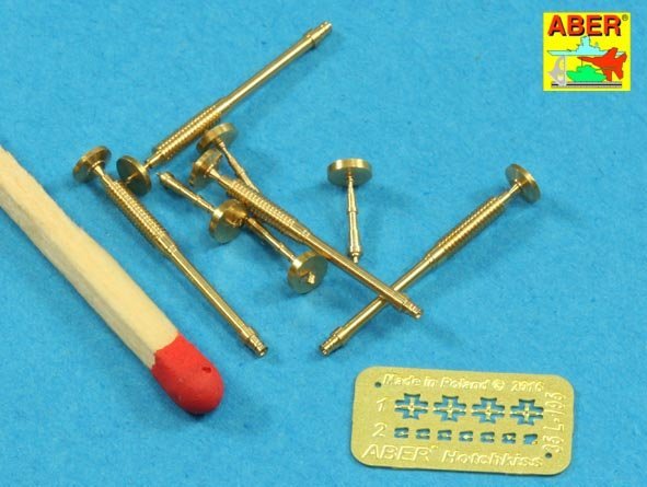 Aber 35L-199 Armament for British WWI Medium Tank Mk.A Whippet 8mm Hotchkiss m.1909 x 4pcs. 1/35 – imagen 2
