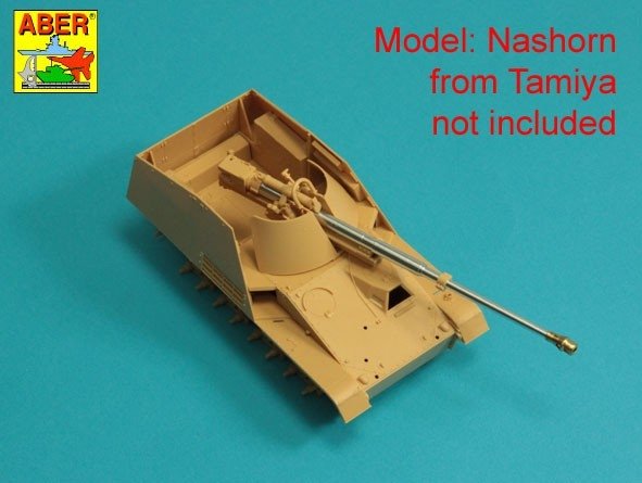 Aber 48L-44 German 88mm Pak 43/1 L/71 barrel for Sd.Kfz.164 &amp;quot;Nashorn&amp;quot; / Lufa Pak 43/1 L/71 88mm do Sd.Kfz.164 &amp;quot;Nashorn&amp;quot; 1/48 – immagine 6
