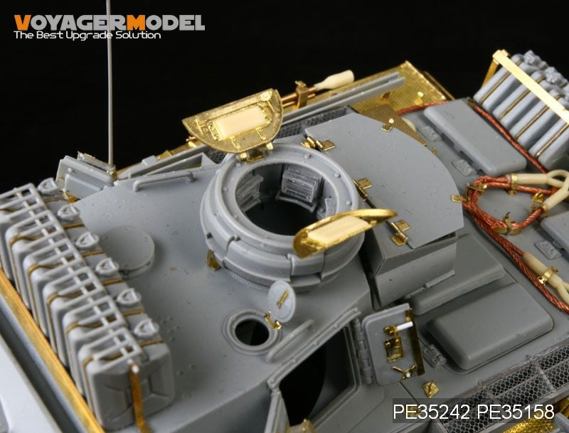 Voyager Model PE35242 WWII German Pz.Kpfw.III Ausf.N sPz.Abt 501 Afrika For DRAGON 6431 1/35 – Bild 8