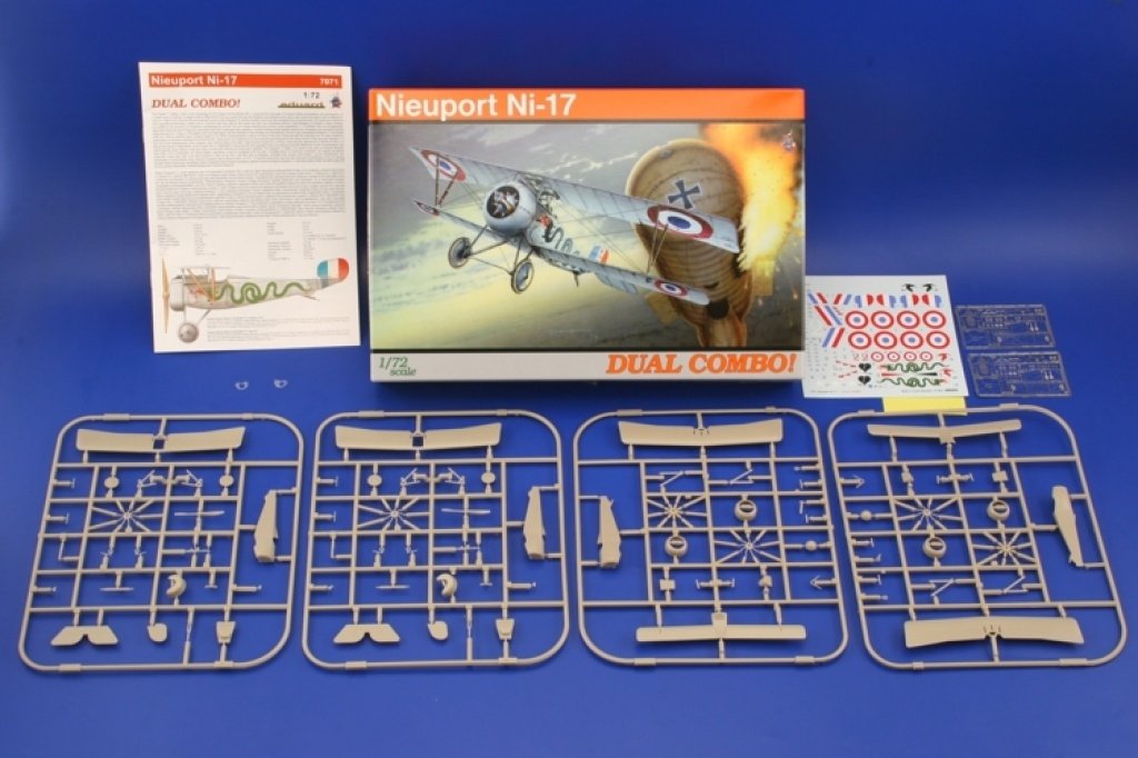 Eduard 7071 Nieuport Ni-17 DUAL COMBO 1/72 – immagine 2
