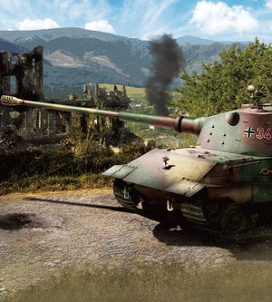 Modelcollect UA35029 German E-60 Ausf. D Late Production w/Standardized Tracks 1/35 – zdjęcie 2