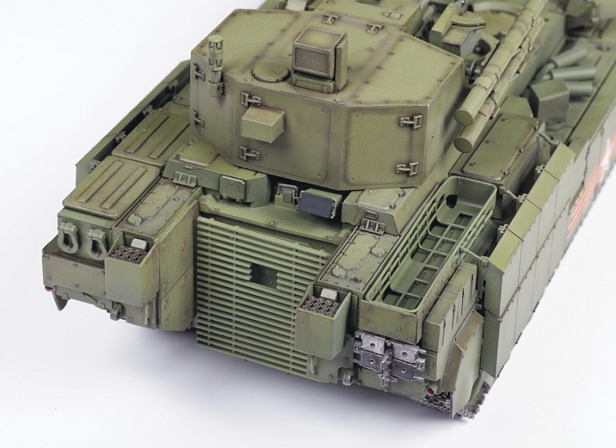 Zvezda 3623 Russian with 57mm Cannon and &amp;quot;ATAKA&amp;quot; at missiles TBMP T-15 &amp;quot;ARMATA&amp;quot; 1/35 – zdjęcie 6