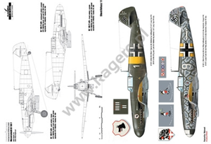 Kagero 7076 Messerschmitt Bf 109 F EN/PL – Bild 5