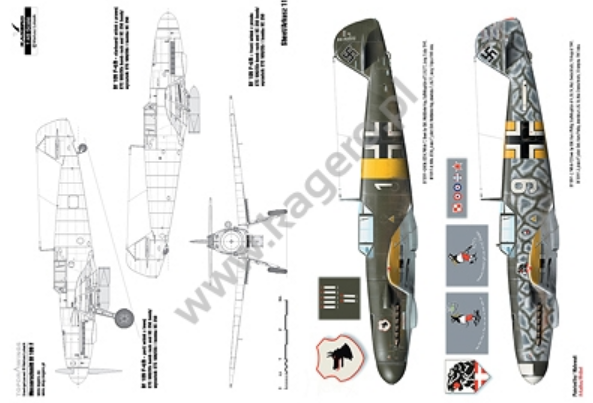 Kagero 7076 Messerschmitt Bf 109 F EN/PL – Bild 5