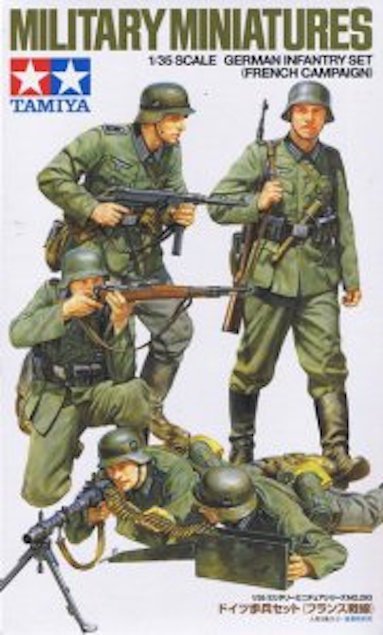 Tamiya 35293 German Infantry Set (French Campaign) 1/35