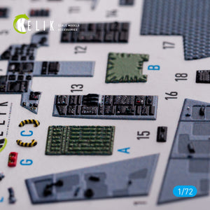 KELIK K72091 F-15C - décalcomanies 3D intérieures pour kit FineMolds au 1/72 – image 5