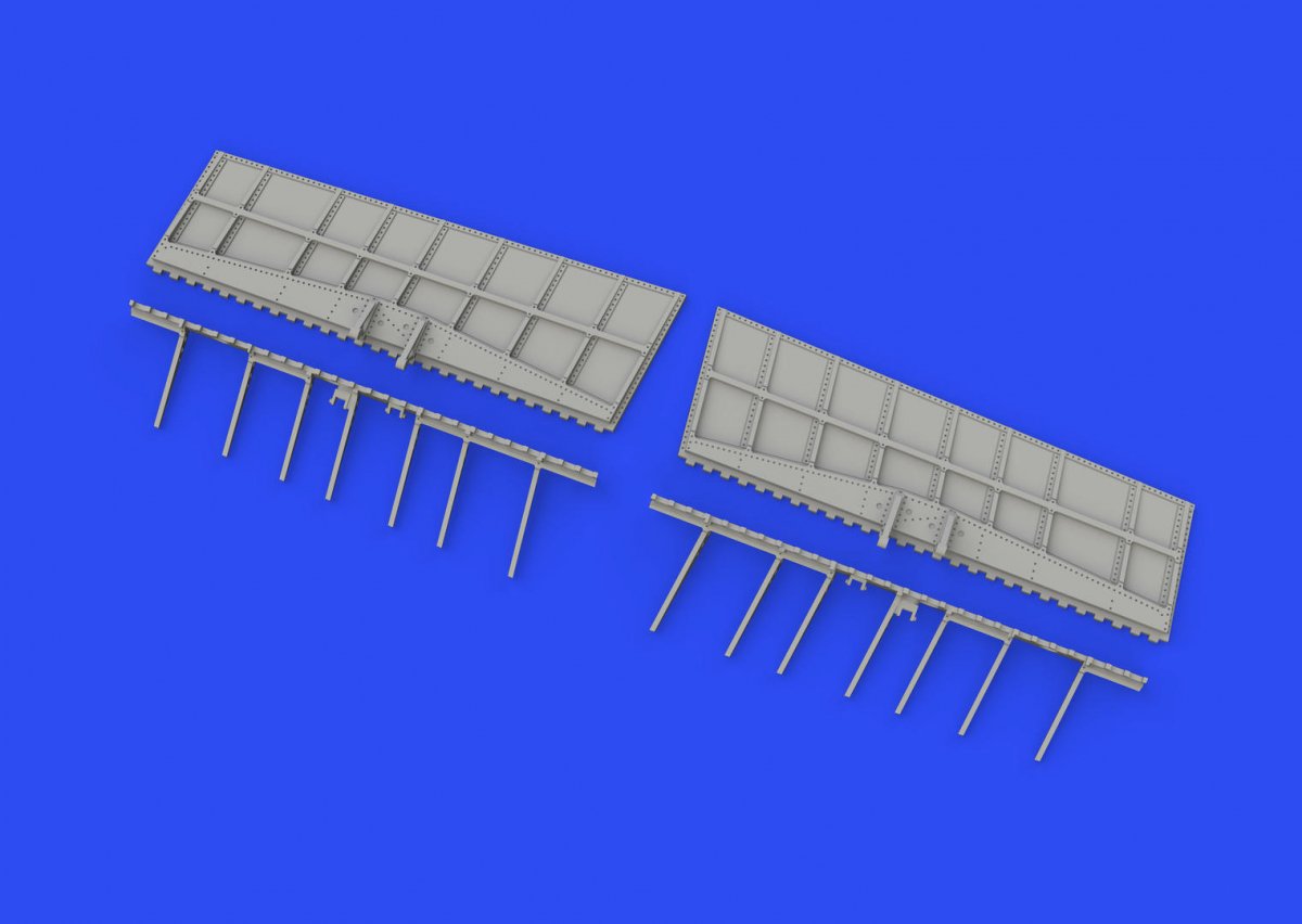 Eduard 648802 A6M3 Type 32 landing flaps PRINT EDUARD 1/48 – Bild 4