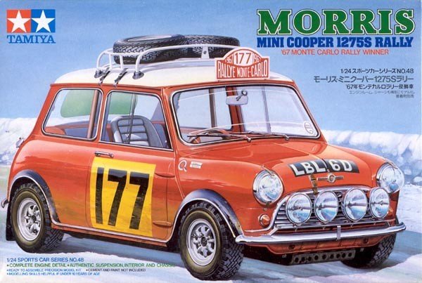Tamiya 24048 Mini Cooper 1275S Rally 1/24