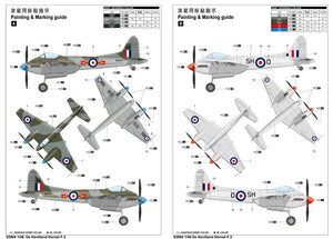 Trumpeter 02894 De Havilland Hornet F.3 – immagine 2