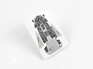 Red Fox Studio QS-32144 A-10C Thunderbolt II Updated full interior for Trumpeter 3D colored resin IP 1/32 – imagen 3