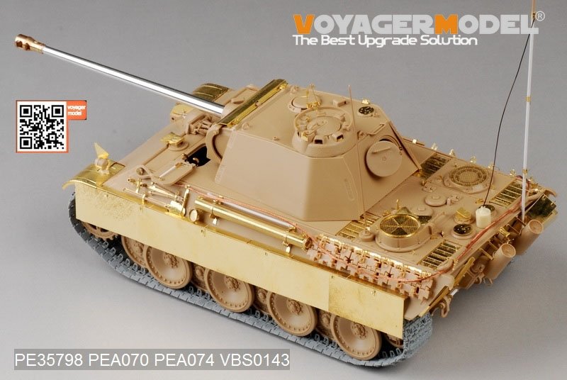 Voyager Model PE35798 WWII German Panther G Later ver.Basic (For TAMIYA 35176) 1/35 – immagine 2
