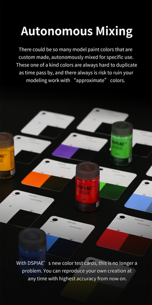 DSPIAE CC-01 Color Test Card Keychain Model Tool – immagine 7
