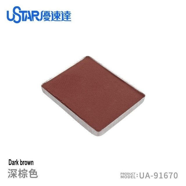 U-Star UA-91670 Aging Enamel Powder Deep Brown – imagen 2
