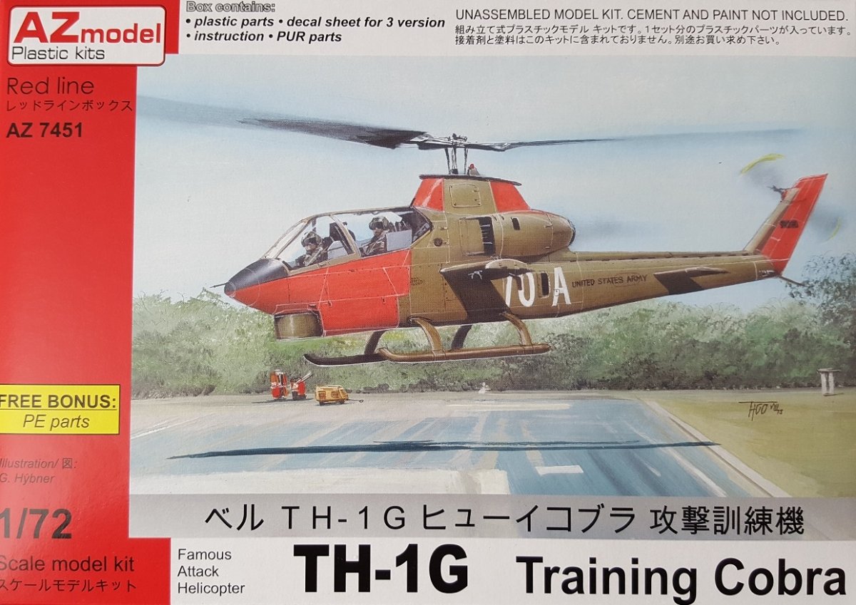 AZmodel AZ7451 TH-1G Huey Cobra Training 1/72