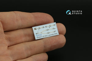 Quinta Studio QD48319 F4F-3 late 3D-Printed &amp;amp; coloured Interior on decal paper (Eduard) 1/48 – Bild 6