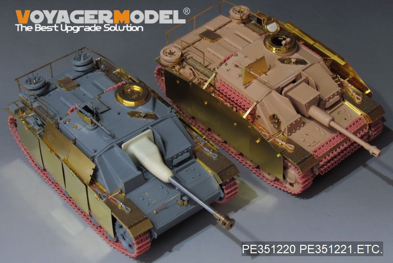 Voyager Model PE351221 WWII German StuG.III Ausf.G Early Production Basic (For RFM 5073) 1/35 – immagine 4