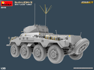 MiniArt 35416 Sd.Kfz.234/2 WITH LUCHS TURRET. INTERIOR KIT 1/35 – immagine 5