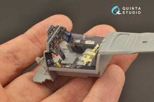 Quinta Studio QD32126 FW 190A-8 3D-Printed &amp;amp; coloured Interior on decal paper (Hasegawa) 1/32 – imagen 3