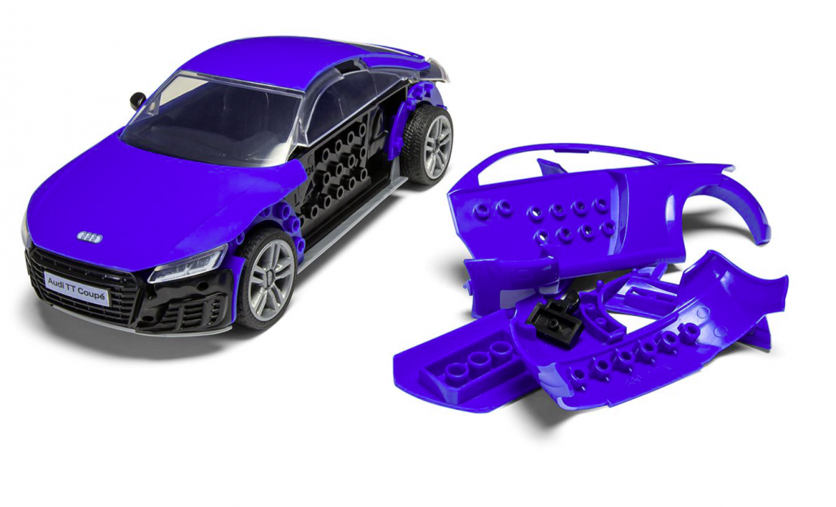 Airfix 6054 QUICKBUILD Audi TT Coupe - Blue – image 3