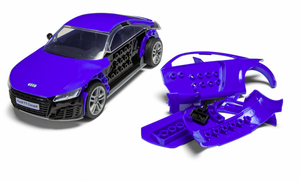 Airfix 6054 QUICKBUILD Audi TT Coupe - Blue – image 3