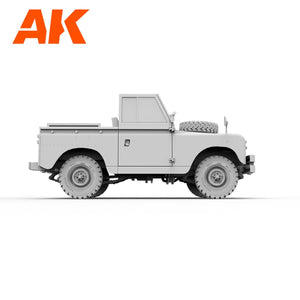 AK Interactive AK35012 LAND ROVER 88 SERIES IIA ROVER 8 1/35 – immagine 9