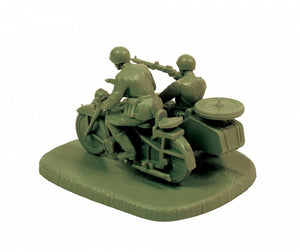 Zvezda 6277 Soviet Motorcycle M-72 with Sidecar and Crew – immagine 3