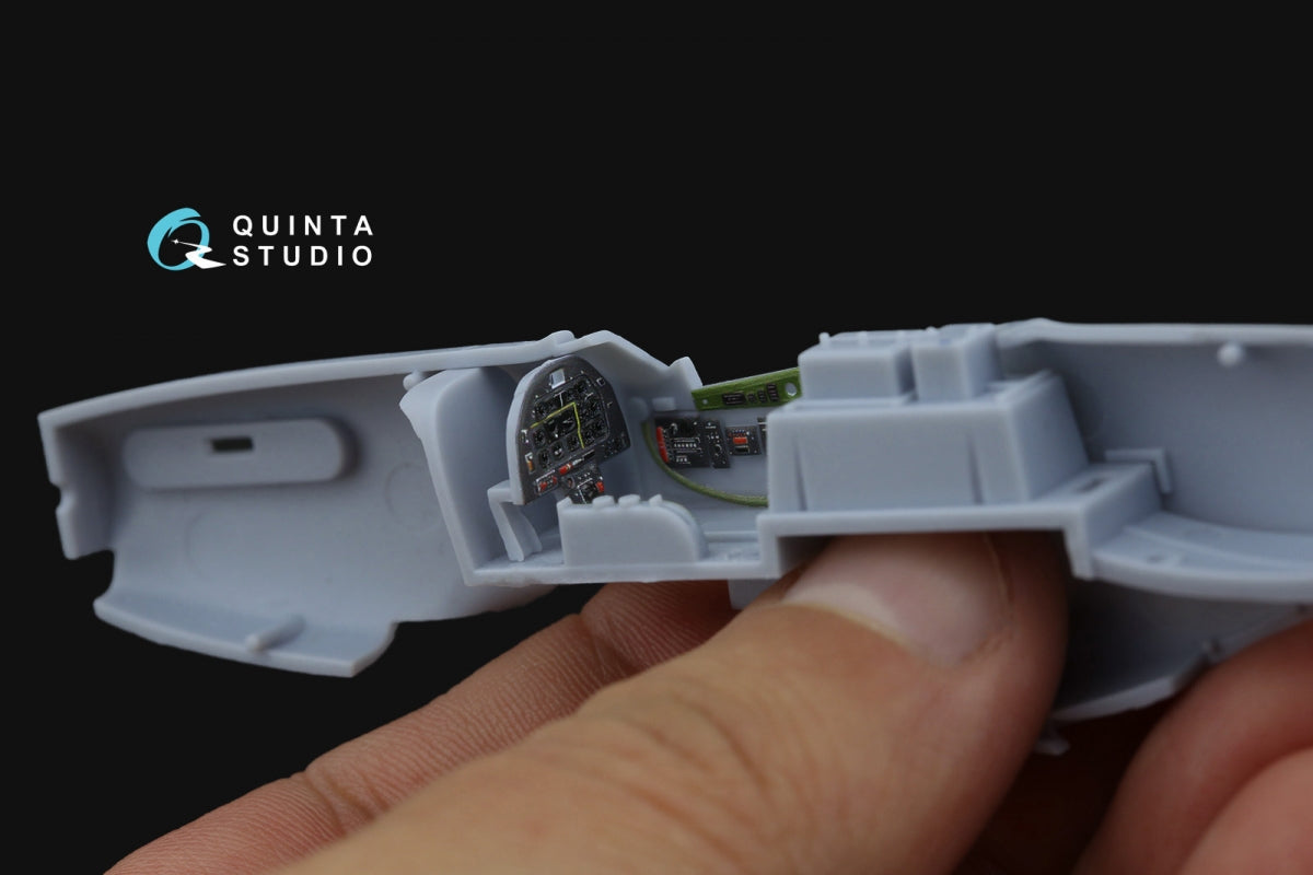 Quinta Studio QD72140 P-51D late 3D-Printed coloured Interior on decal paper (Airfix) 1/72 – immagine 6