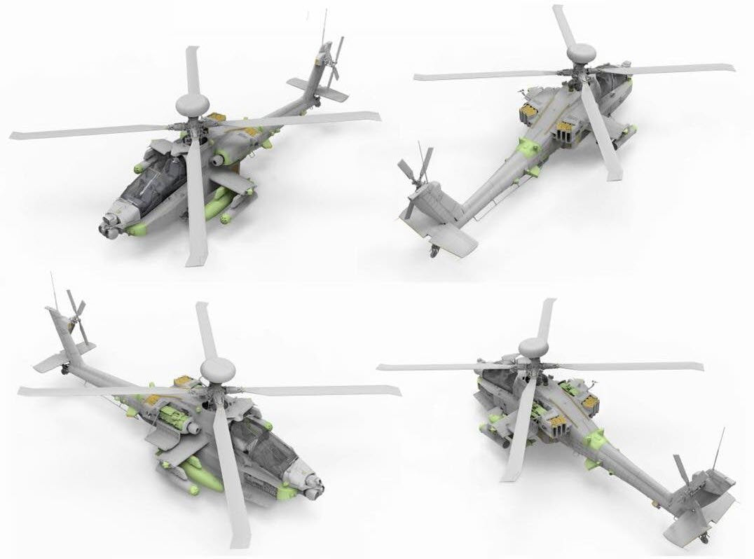 Takom 2604 AH Mk. 1 Apache Attack Helicopter 1/35 – zdjęcie 2