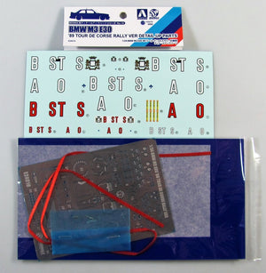 Beemax E24016 BMW M3 E30 Tour De Corse Detail Up Parts 1/24 – zdjęcie 2