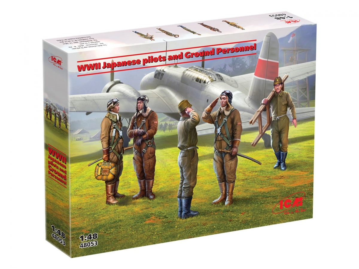 ICM 48053 Japanese pilots and Ground Personnel WWII 1/48 – zdjęcie 2