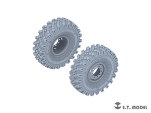 E.T. Model P35-116 Russian URAL-4320 Truck Weighted Road Wheels(3D Printed) For TRUMPETER Kit 1/35 – Bild 5