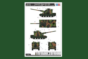 Hobby Boss 83834 French GCT 155mm AU-F1 SPH 1/35 – Bild 3