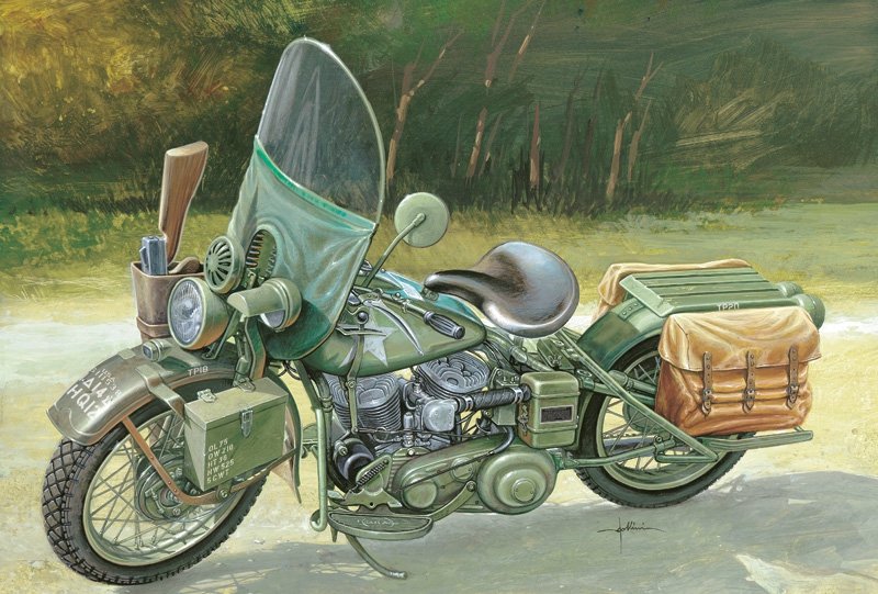 Italeri 7401 WLA 750 – immagine 2