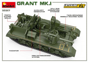 MiniArt 35217 Grant Mk.I w/interior 1/35 – image 3