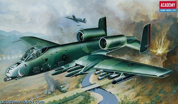 Academy 12453 A-10A Thunderbolt 1/72